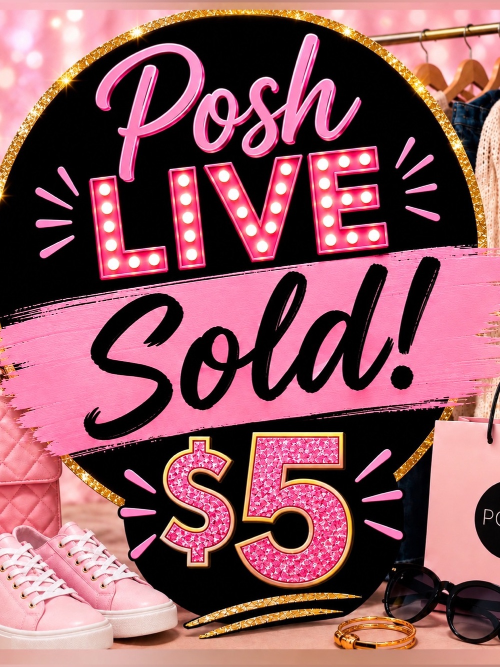 Posh Live Sold! $5